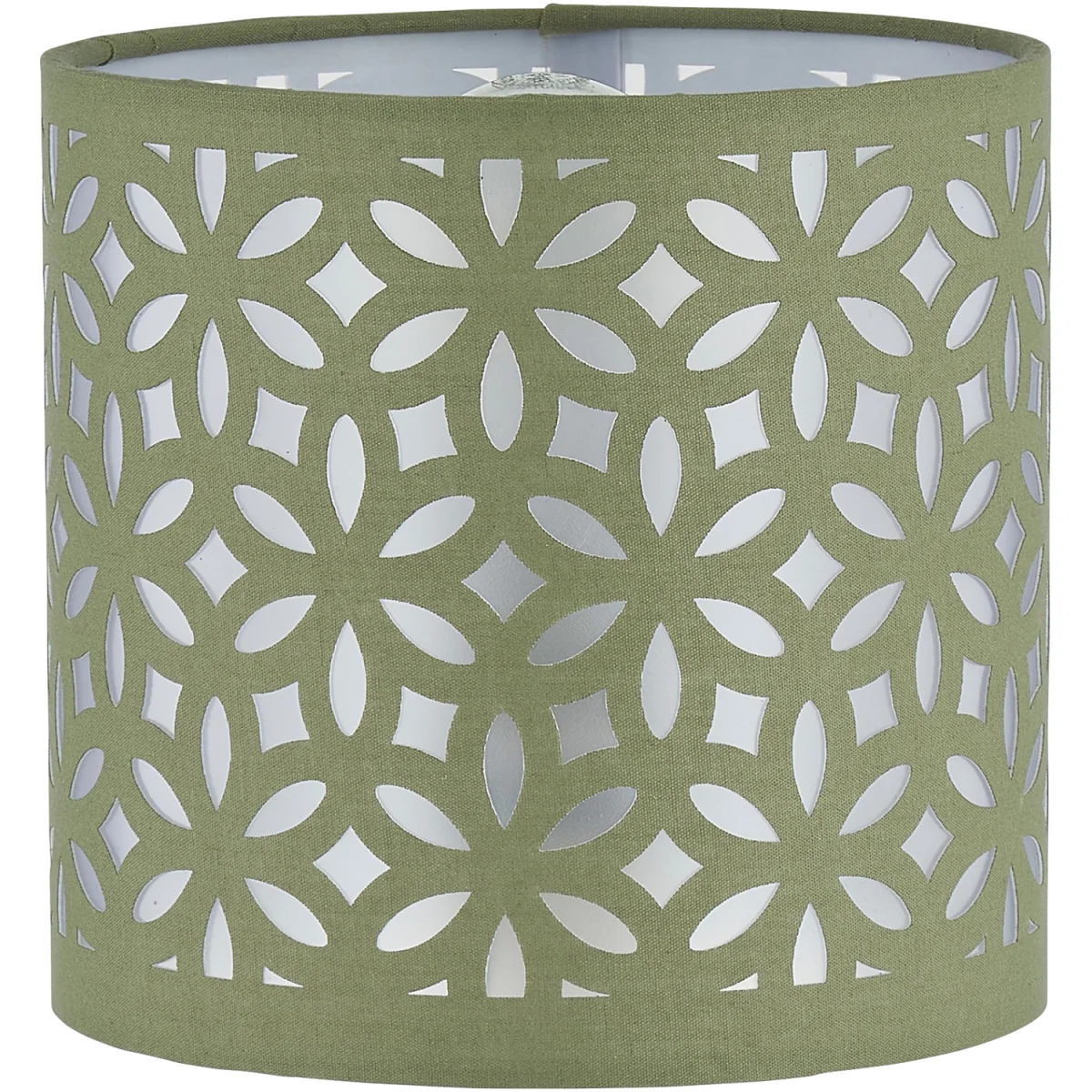 Set Of 2 Sage Green Laser Cut 15.5cm Table Lamp Shades - Sage Green – image 5