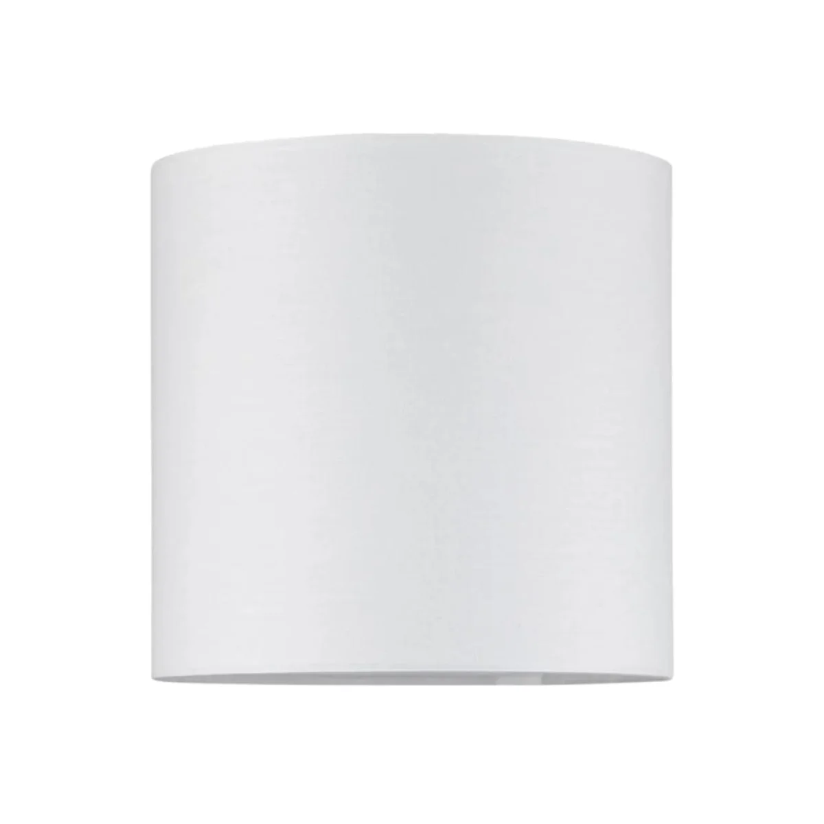 Ivory Textured Cotton 17cm Diameter Easy Fit Lampshade - Ivory