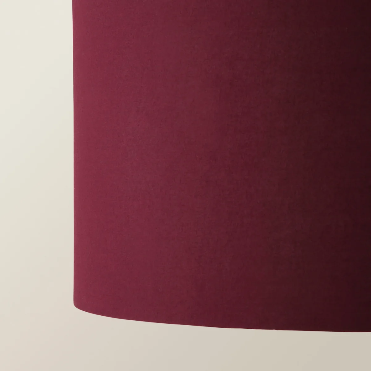 Reni Fabric Drum Ceiling Lamp Shade - Plum / Plastic / 35cm / 0.34kg – image 5