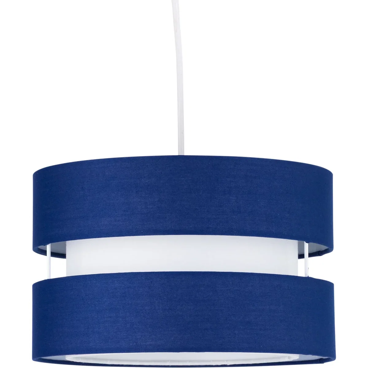 Set Of 2 Benni Navy Blue 26cm Pendant Shades - Blue – image 2
