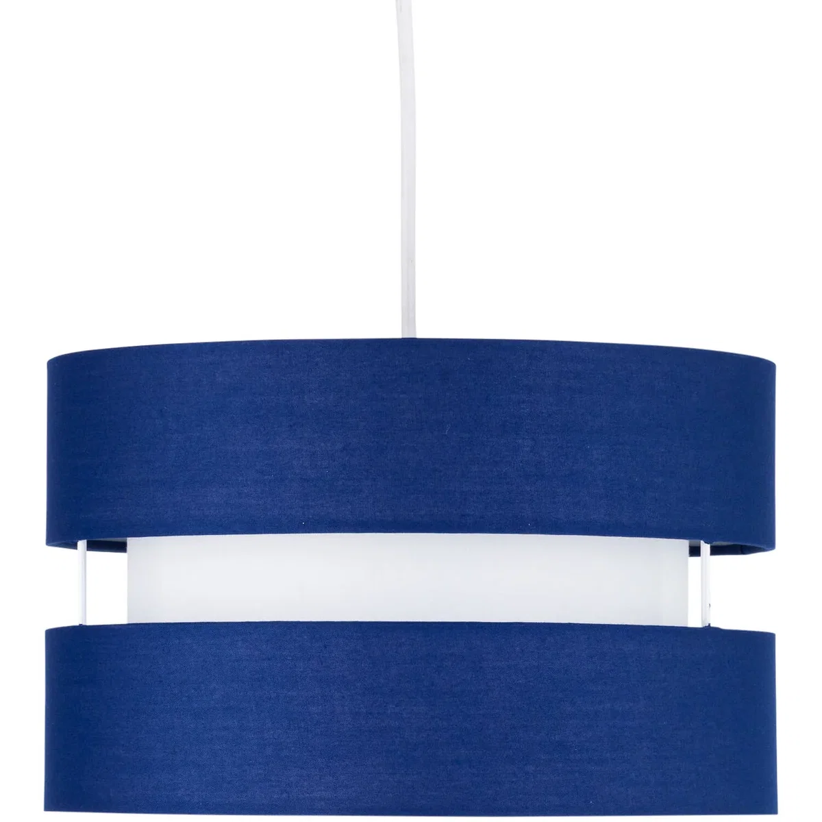 Set Of 2 Benni Navy Blue 26cm Pendant Shades - Blue – image 3