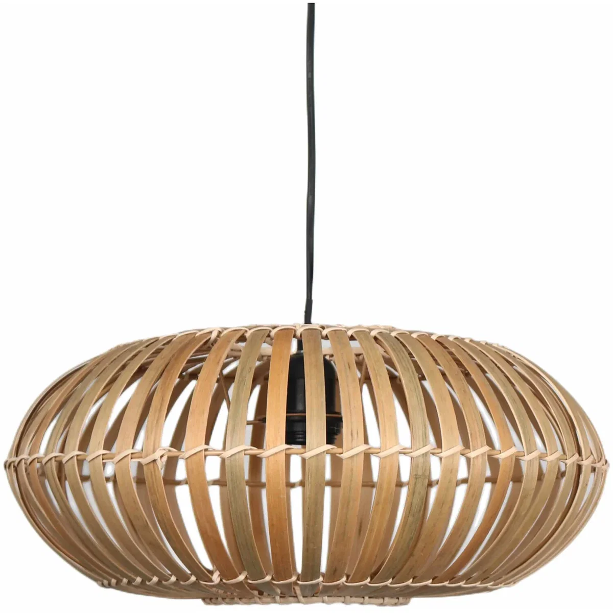 Set Of 2 Loren Easy Fit Pendant Shades - Natural Bamboo – image 8