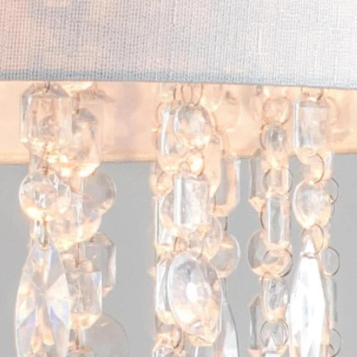 Fiji Easy Fit Jewelled Pendant Shade - White – image 5