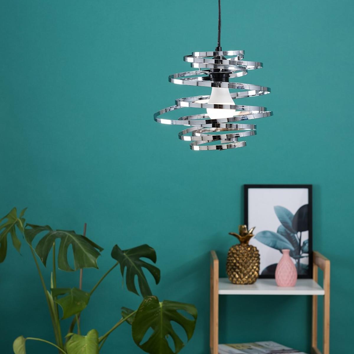 Bensson Pair of Silver Ceiling Pendant Shade - Silver – image 2