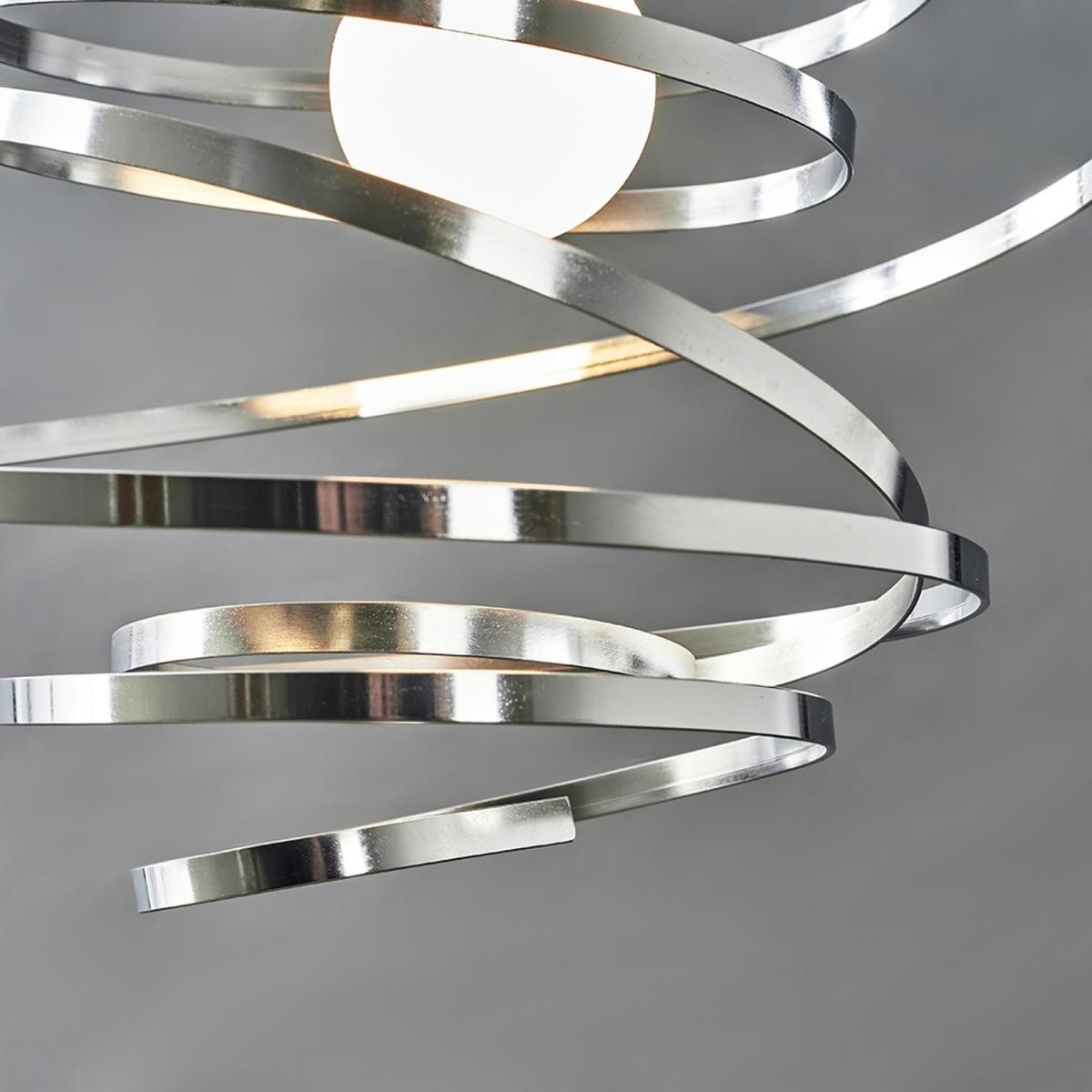 Bensson Pair of Silver Ceiling Pendant Shade - Silver – image 4