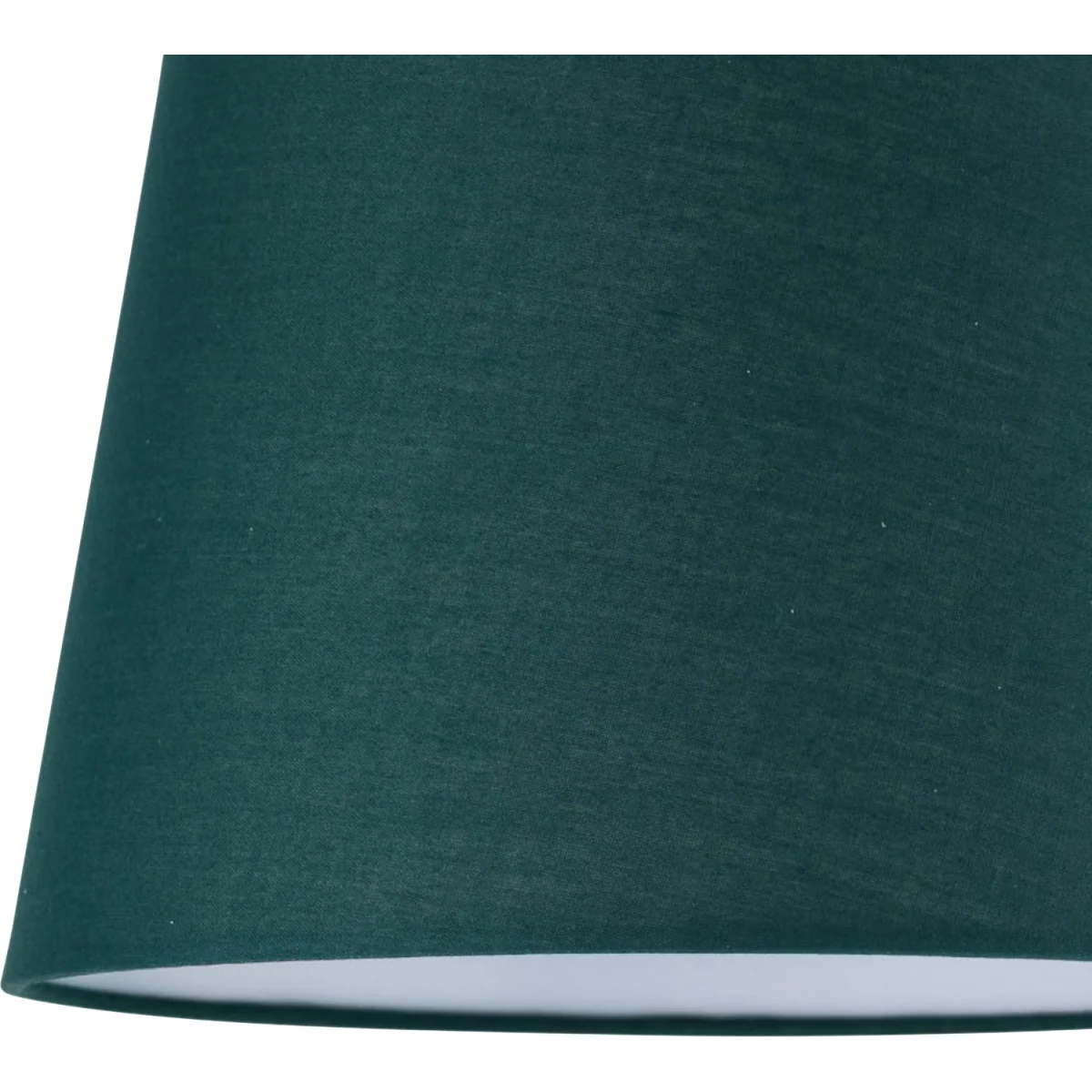 Taper Easy Fit Fabric Pendant Shade - Dark Green Cotton – image 4