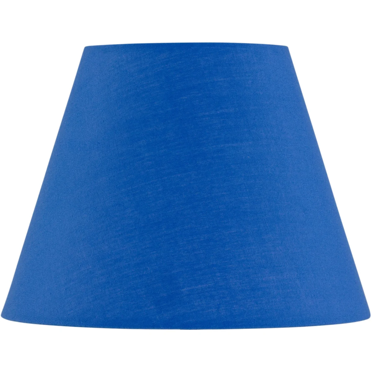 Set Of 2 Prior Fabric Shades - Textured Royal Blue Cotton – image 3