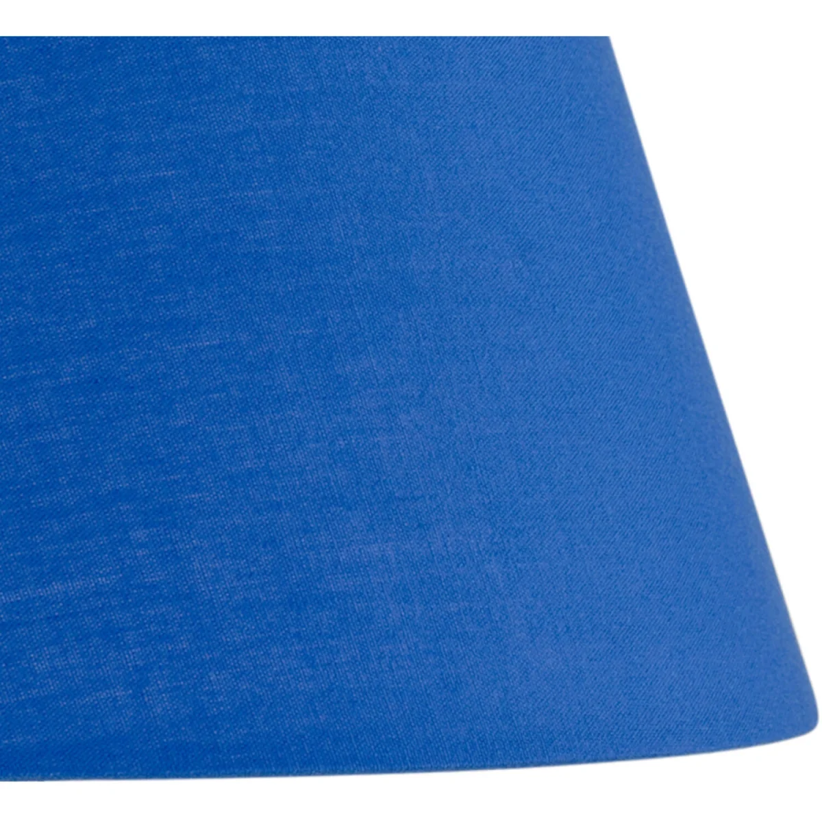 Set Of 2 Prior Fabric Shades - Textured Royal Blue Cotton – image 5