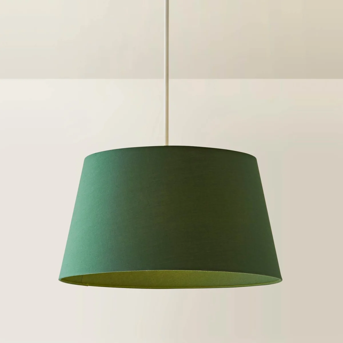 Aspen Large Tapered Ceiling Lamp Shade - Forest Green – image 1