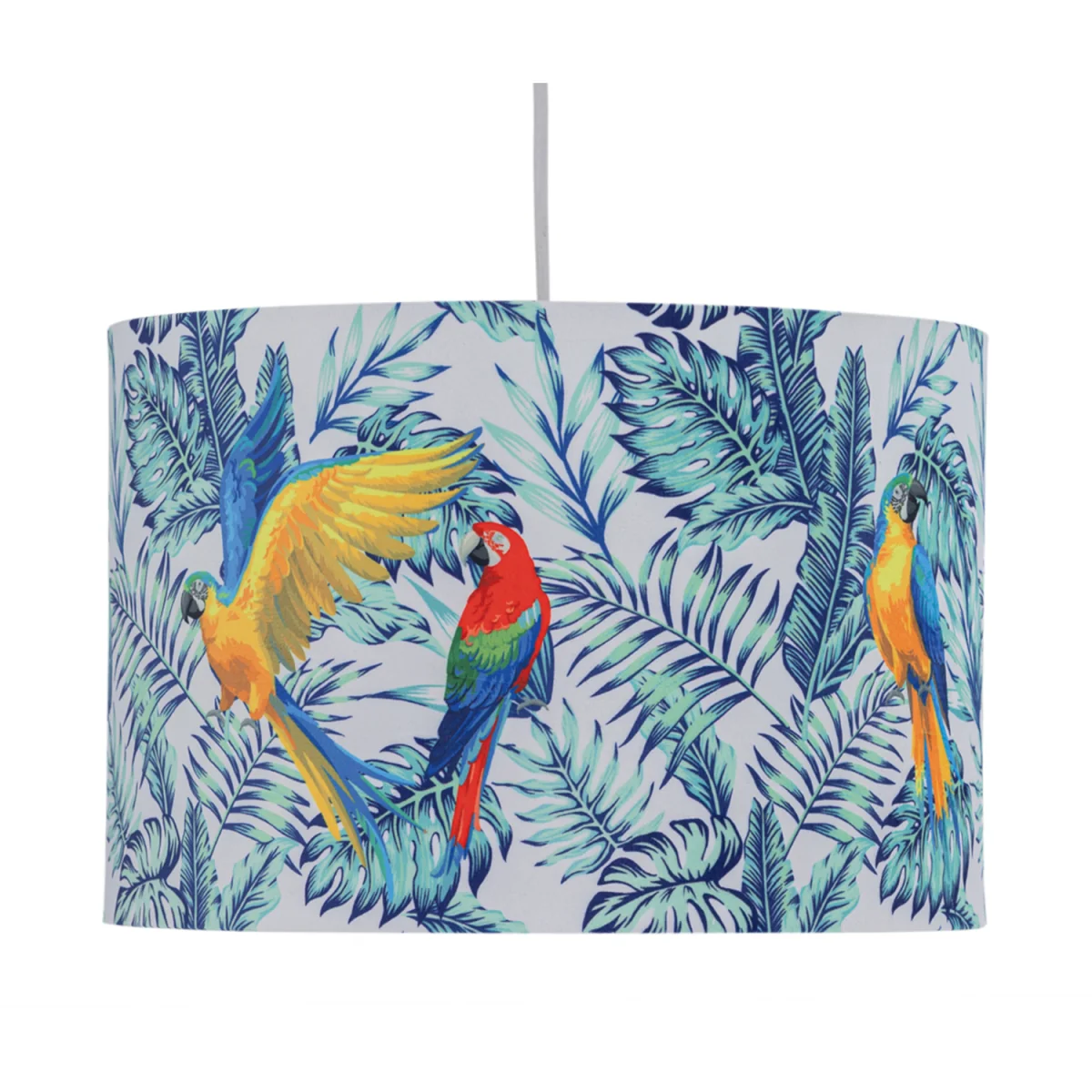 Parrot Easy Fit Fabric Pendant Shade - Parrot Velvet Digital Print – image 5