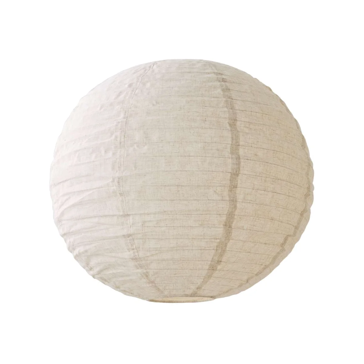 Etta Natural Linen XL Globe Lamp Shade - Linen / No - Linen – image 1