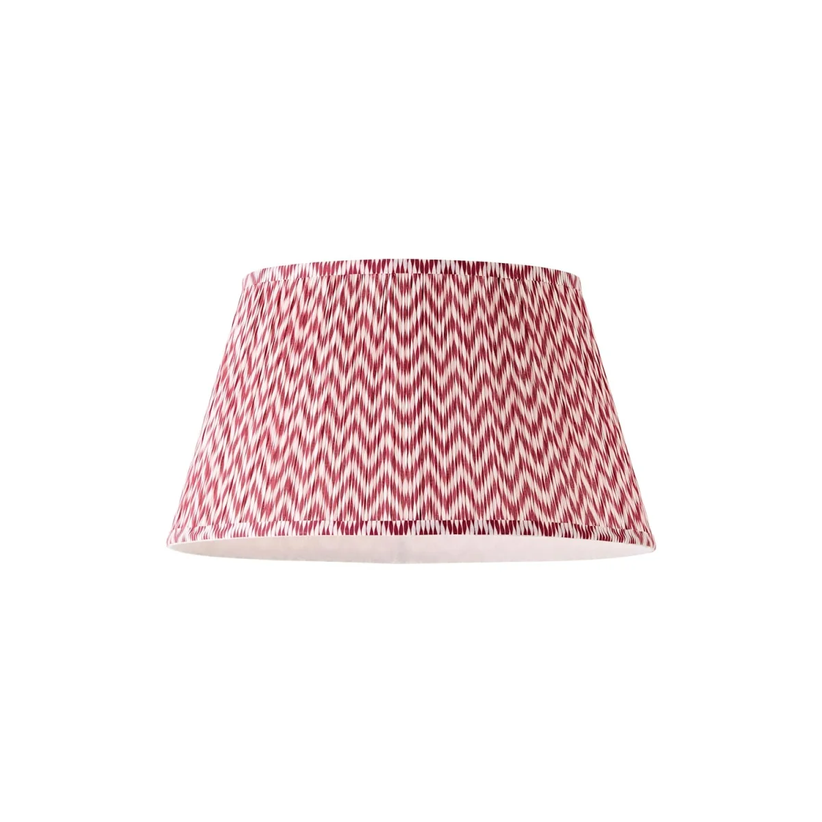 Saffira Large Pleated Chevron Taper Shade - Pink / No - Pink – image 3