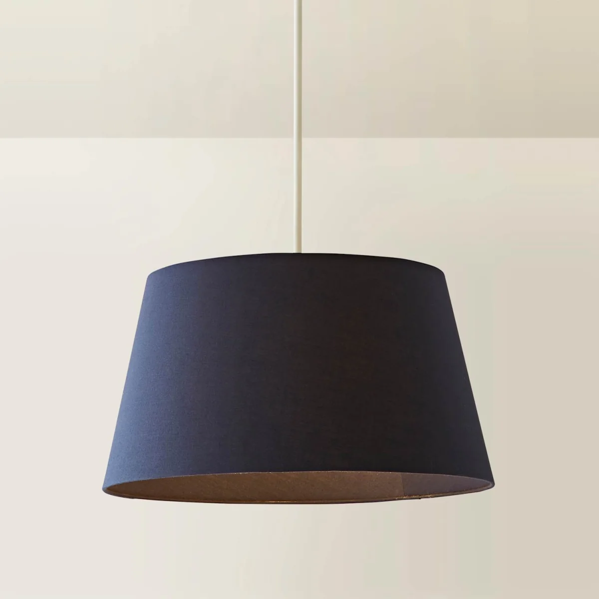 Aspen Large Tapered Ceiling Lamp Shade - Navy Blue – image 5