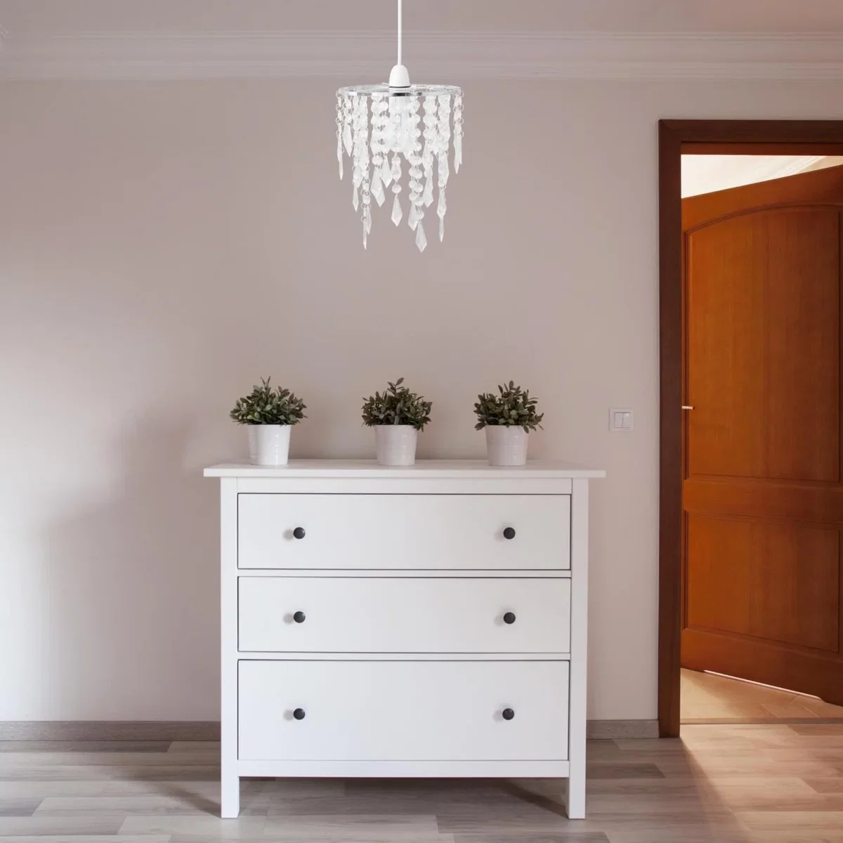 Chrome & Clear Jewels Light Shade - Chrome & Clear – image 4
