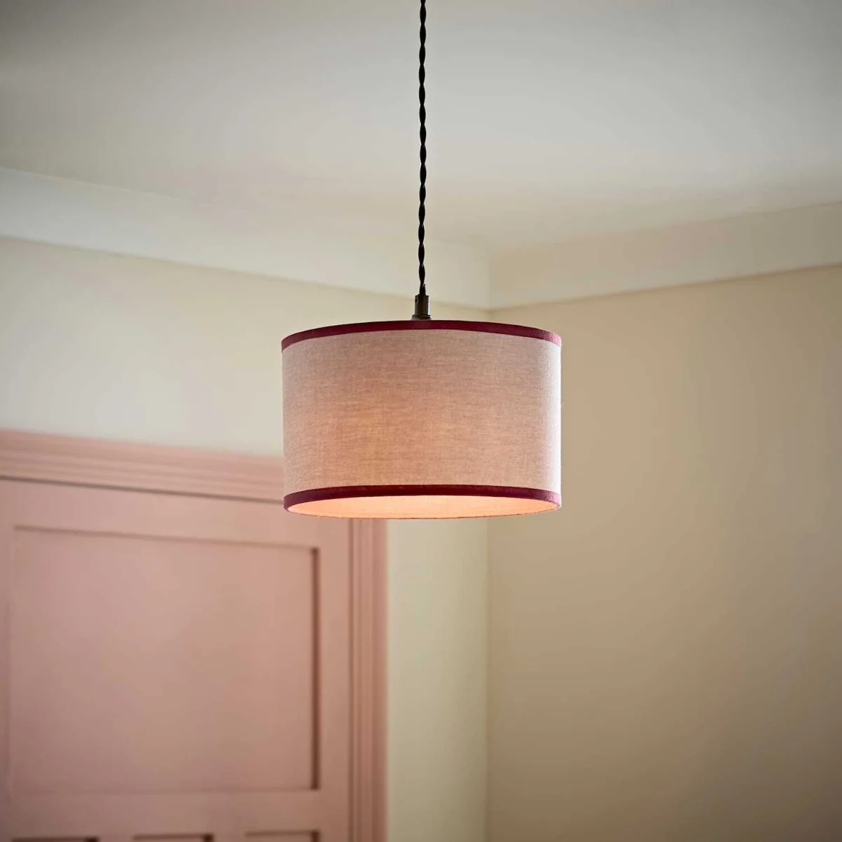 Kiara Small Pink Woven Shade Colour Match Inner - Pink – image 2