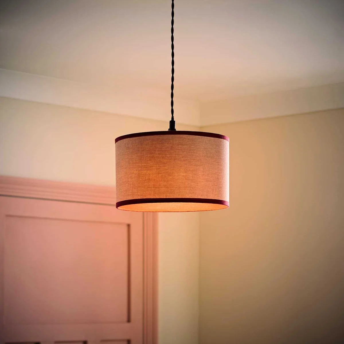 Kiara Small Pink Woven Shade Colour Match Inner - Pink – image 3