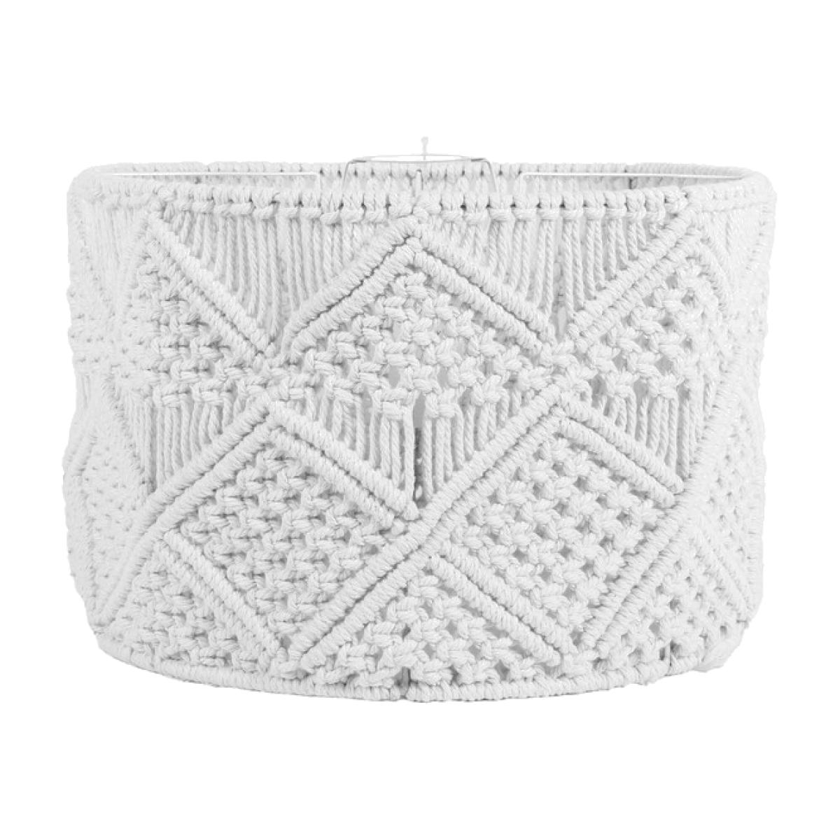 Anevay Tribal Woven Shade - White
