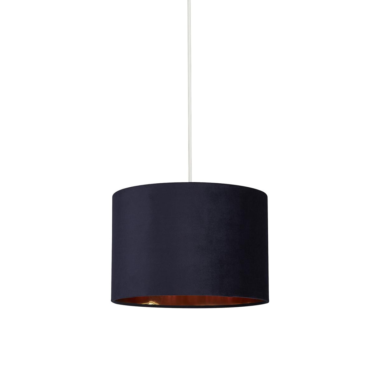 Velvet & Metallic Inner Easifit Shade - Navy & Gold – image 3