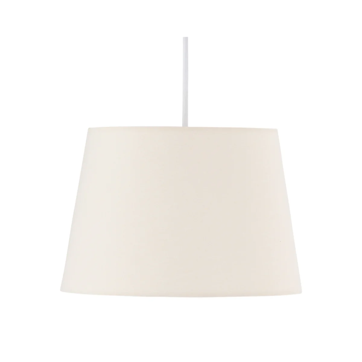 Natural Cotton 23cm Tapered Cylinder Pendant Or Lamp Shade - Natural Cotton – image 2