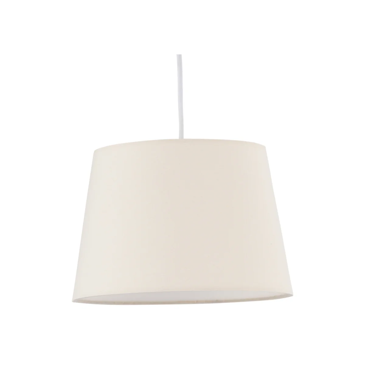 Natural Cotton 23cm Tapered Cylinder Pendant Or Lamp Shade - Natural Cotton – image 1