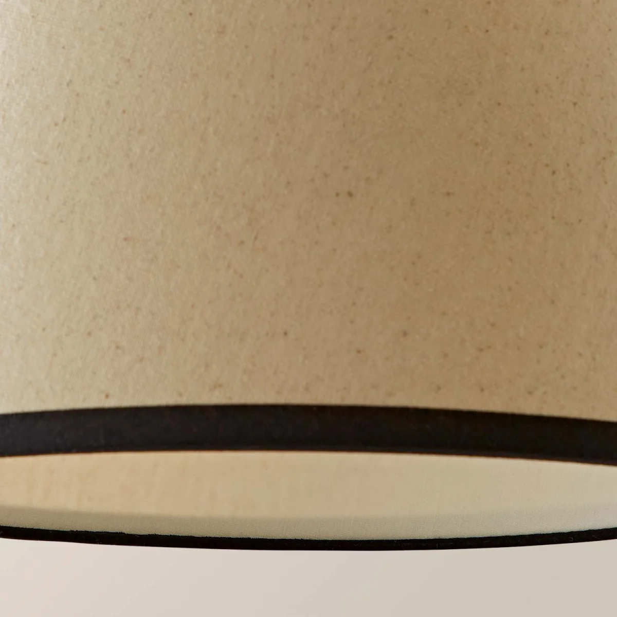 Aspen Small Trim Tapered Lamp Shade - Black – image 1