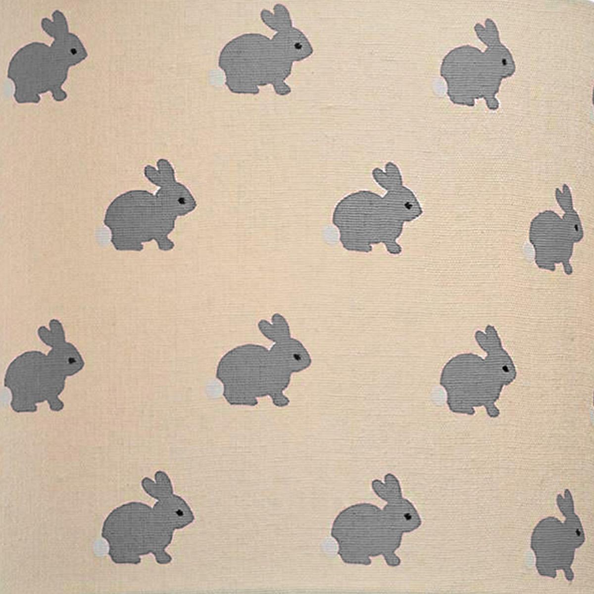 CGC BUNNY Cream Nursery Bunny Rabbit Easy Fit Lamp Shade - cream – image 2