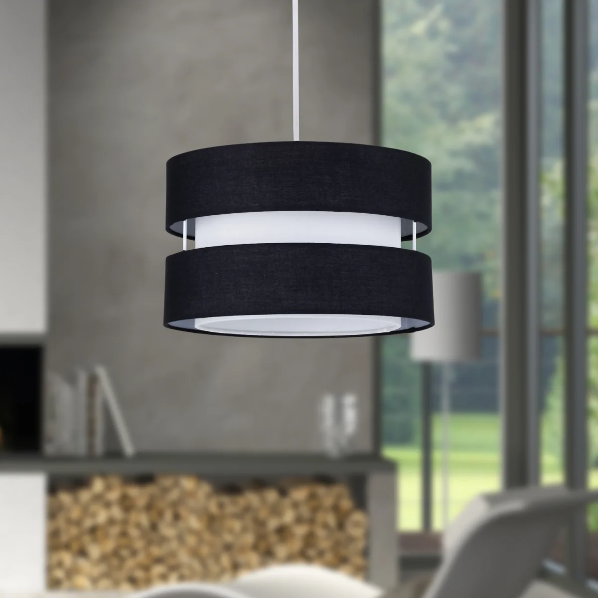 Benni Black 26cm Pendant Shade - Black – image 4