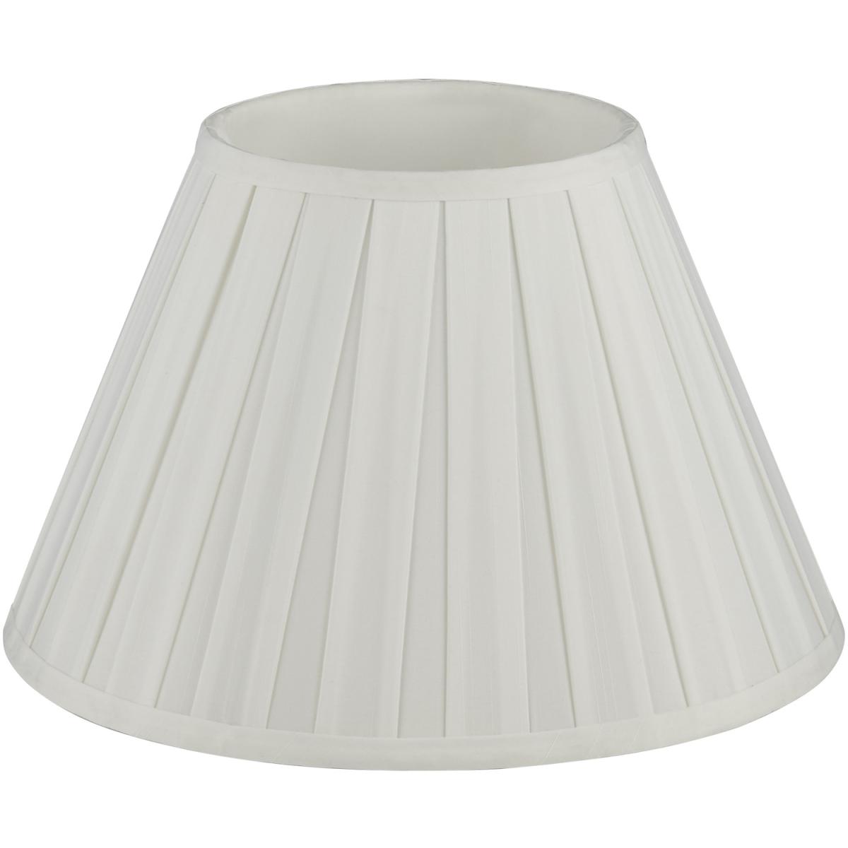 Off White Large Pleated Shade  - White – image 2