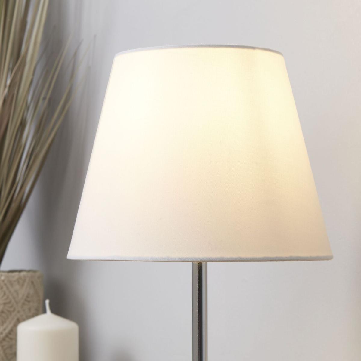 Tapered Shade 20cm White - White