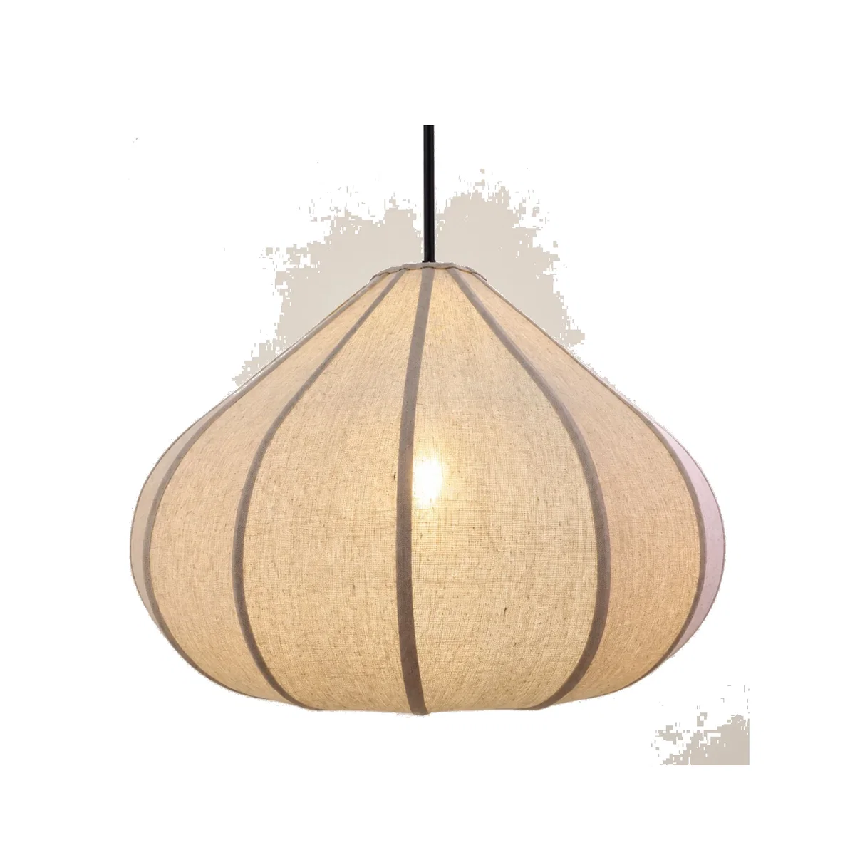 CGC Libby 50cm Oatmeal Stretch Linen Bell Lampshade - Oatmeal