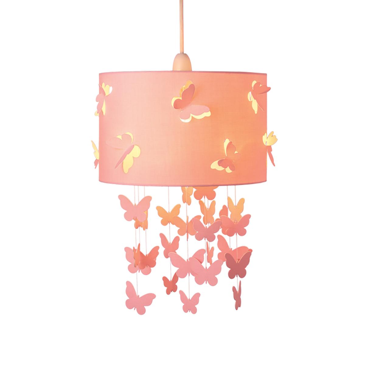 Pink Butterfly Shade with Droplets - Pink – image 2