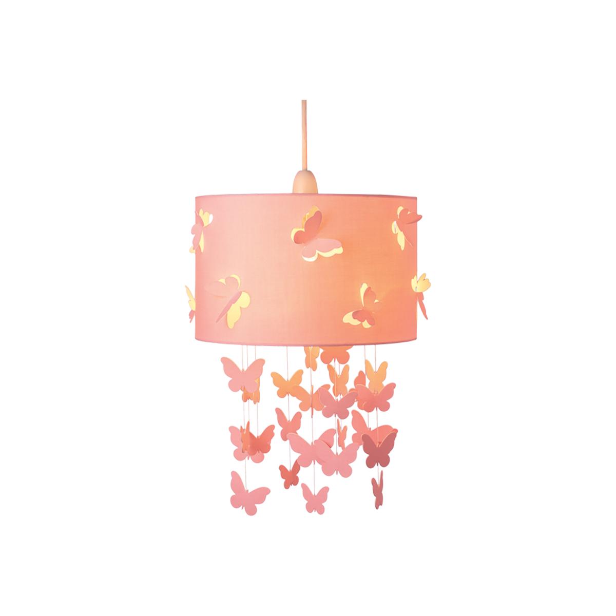 Pink Butterfly Shade with Droplets - Pink – image 1