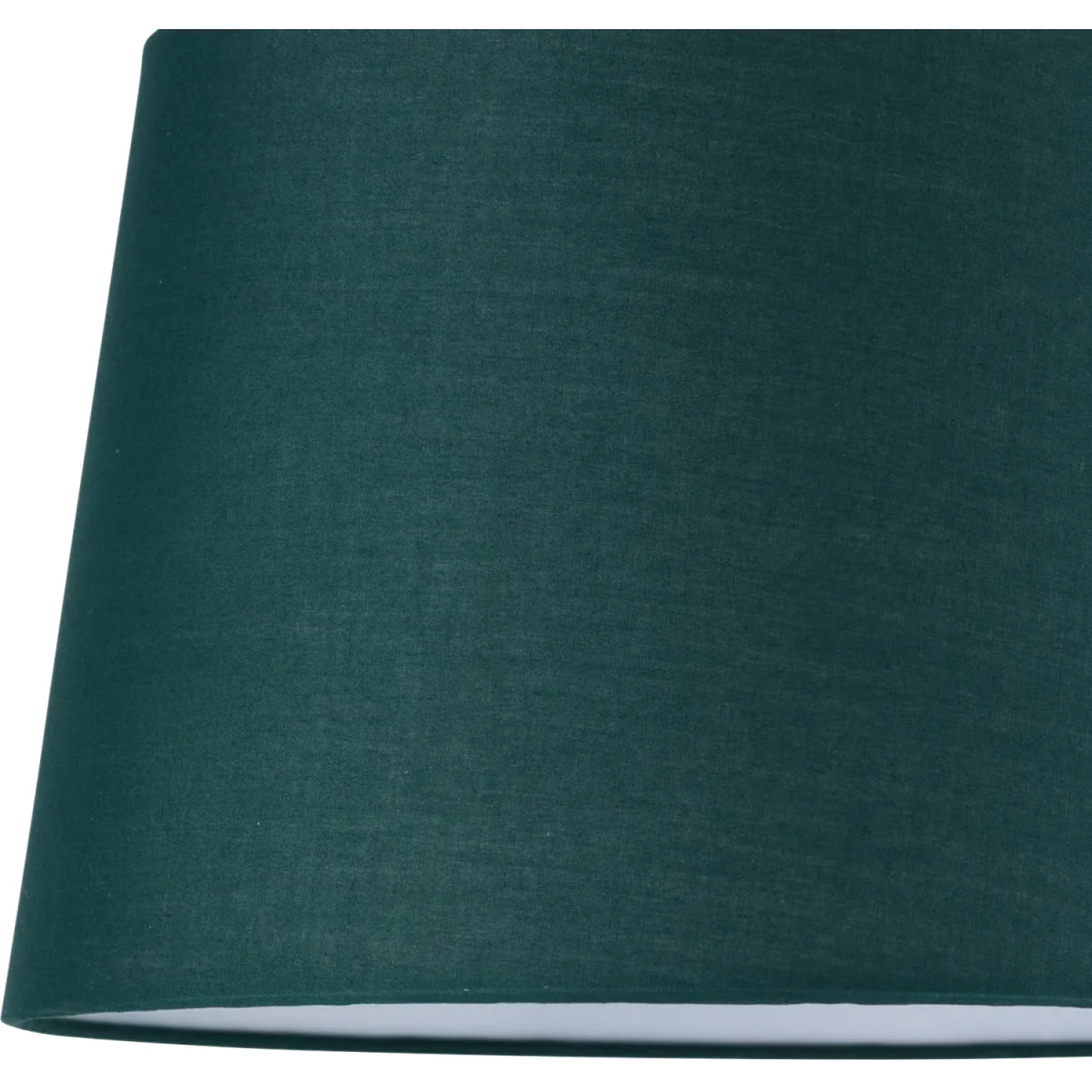Dark Green Cotton 28cm Tapered Cylinder Pendant Or Lamp Shade - Green – image 2