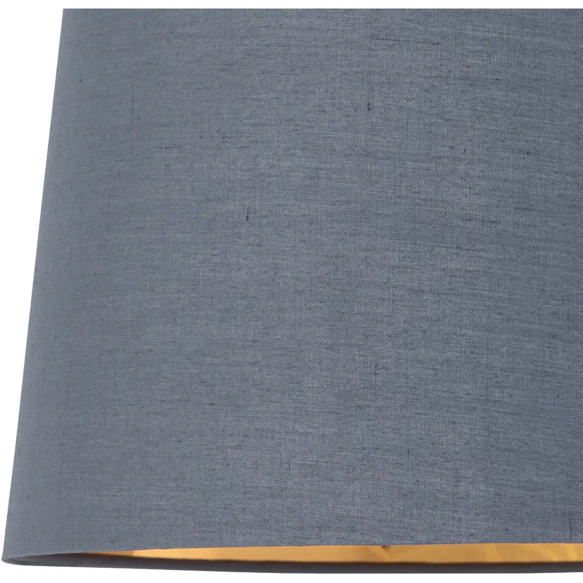 Set Of 2 Zoey Dark Grey With Gold Easy Fit Pendant Or Lamp Shades - Dark Grey – image 2