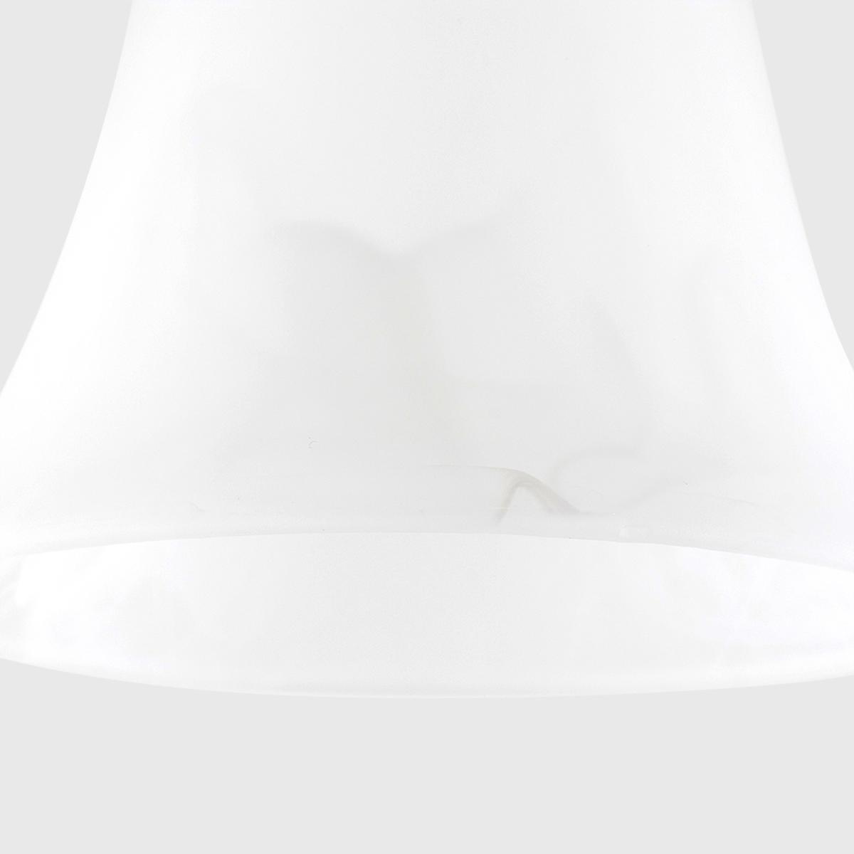 3 Pack White Tepered Bell Shape Ceiling Pendant Shade - White – image 4