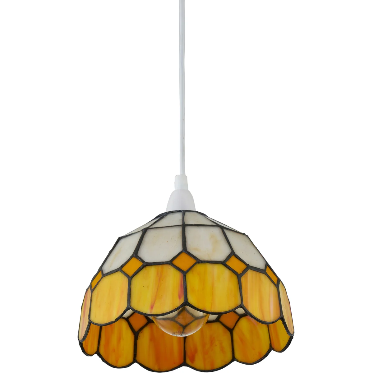 Oxford Easy Fit Glass Pendant Shade - Tiffany Decorated Glass – image 4