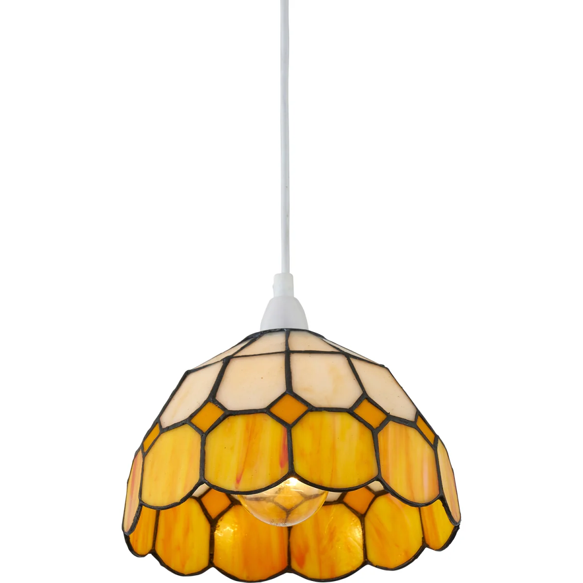 Oxford Easy Fit Glass Pendant Shade - Tiffany Decorated Glass – image 5