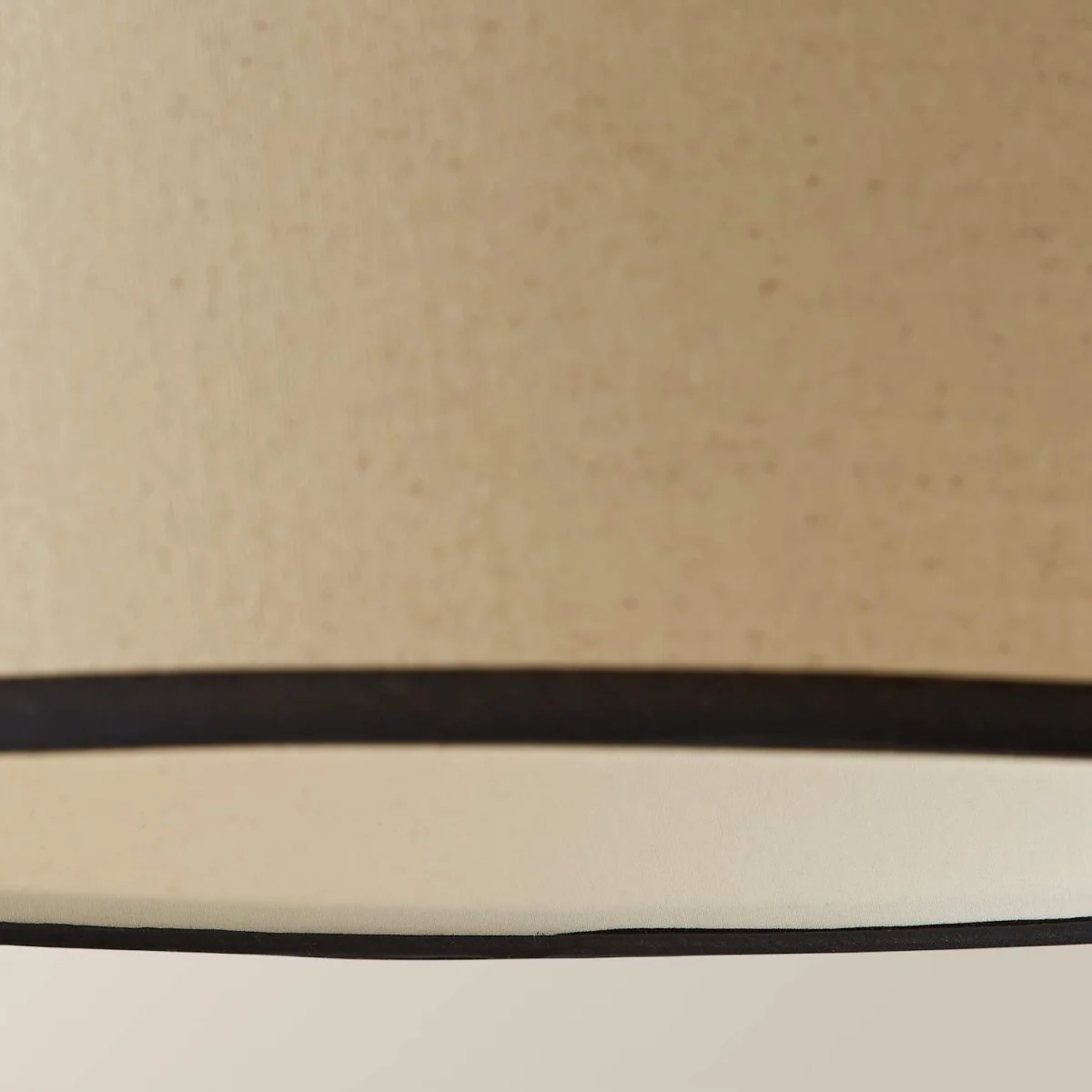 Aspen Medium Trim Tapered Lamp Shade - Black – image 5