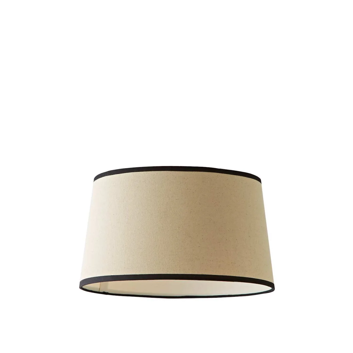 Aspen Medium Trim Tapered Lamp Shade - Black – image 7