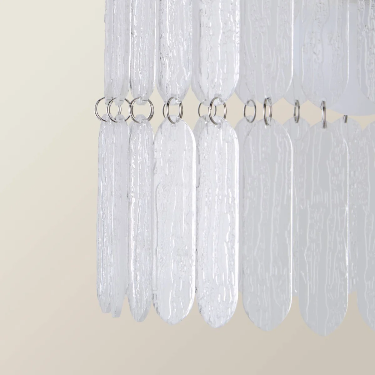 Aldgate Textured Acrylic Ceiling Lamp Shade - Gold / Plastic – image 5