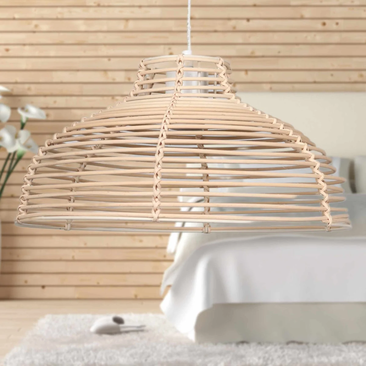 Katrina Easy Fit Pendant Shade - Natural Rattan – image 5