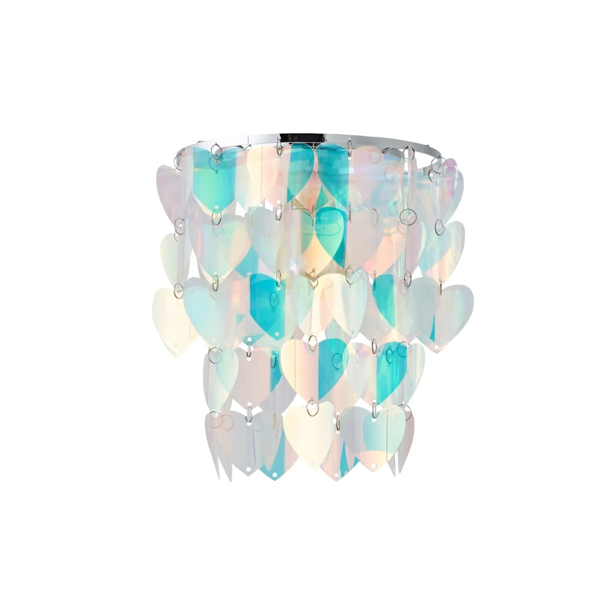Orla Irridescent Ceiling Lamp Shade - Multicolour / 0.25kg – image 2