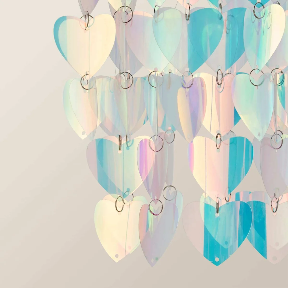 Orla Irridescent Ceiling Lamp Shade - Multicolour / 0.25kg – image 5