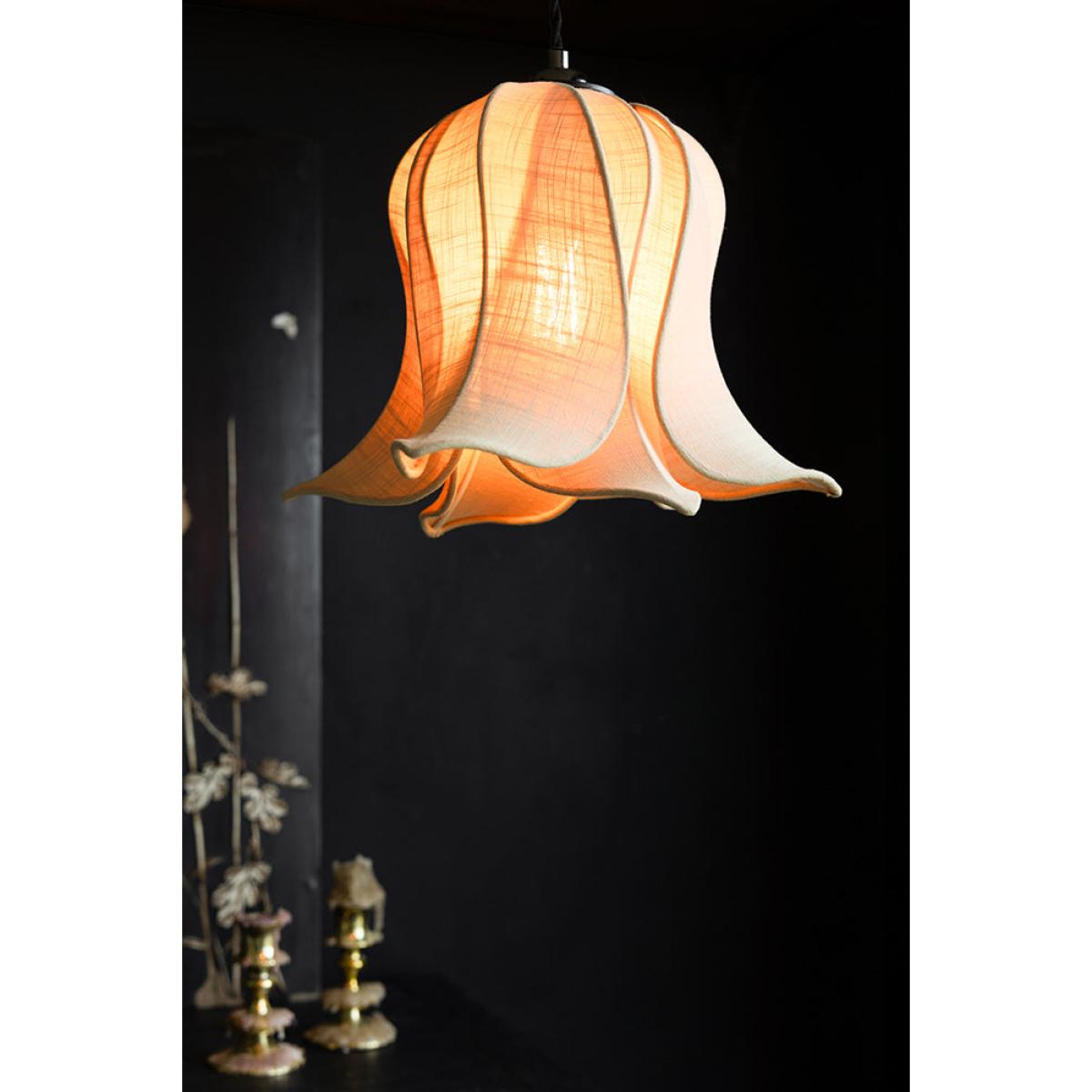 Pretty Pink Petal Leaf Easyfit Lampshade – image 2