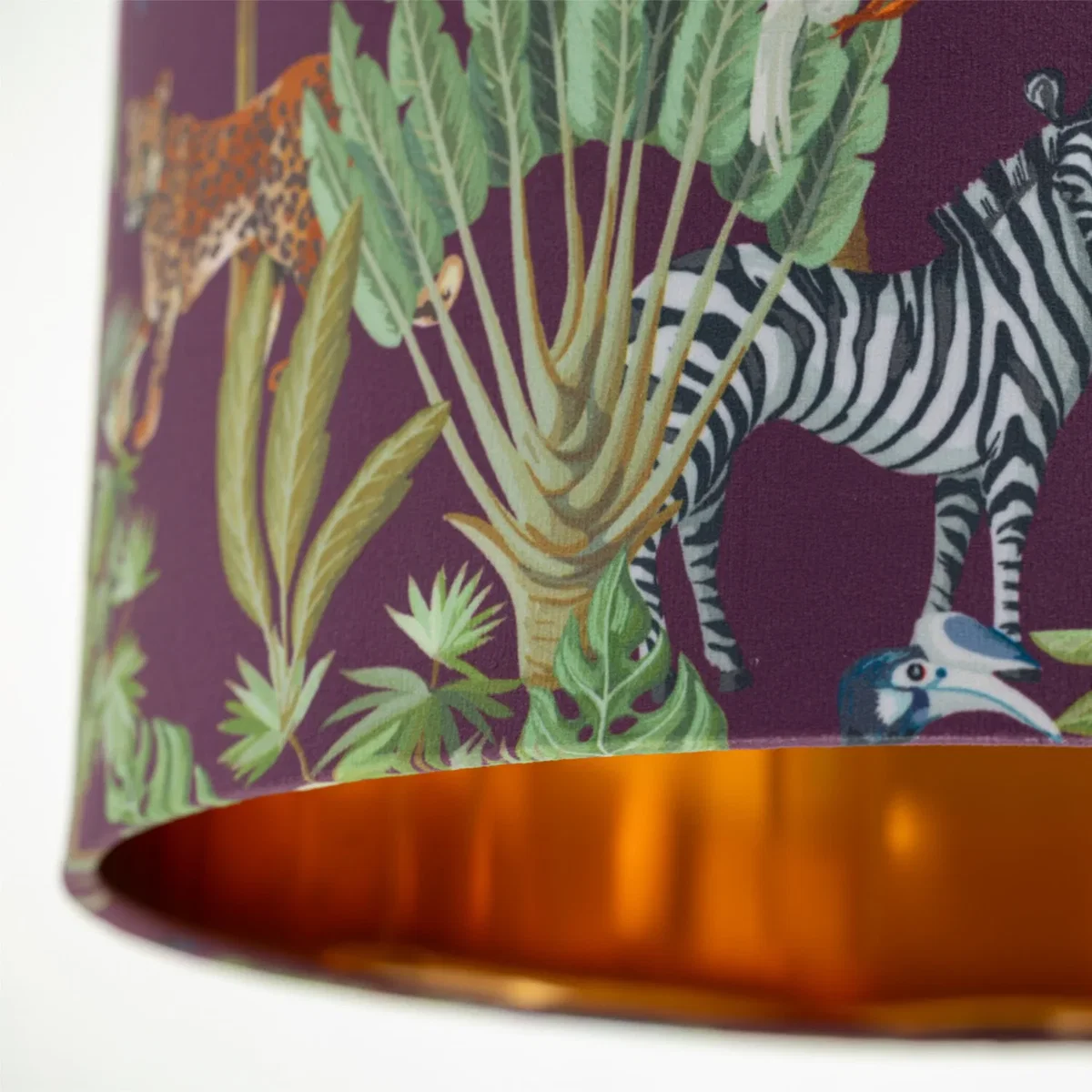 Safari Velvet Safari Design 30cm Pendant Or Table Lamp Shade - Safari – image 2