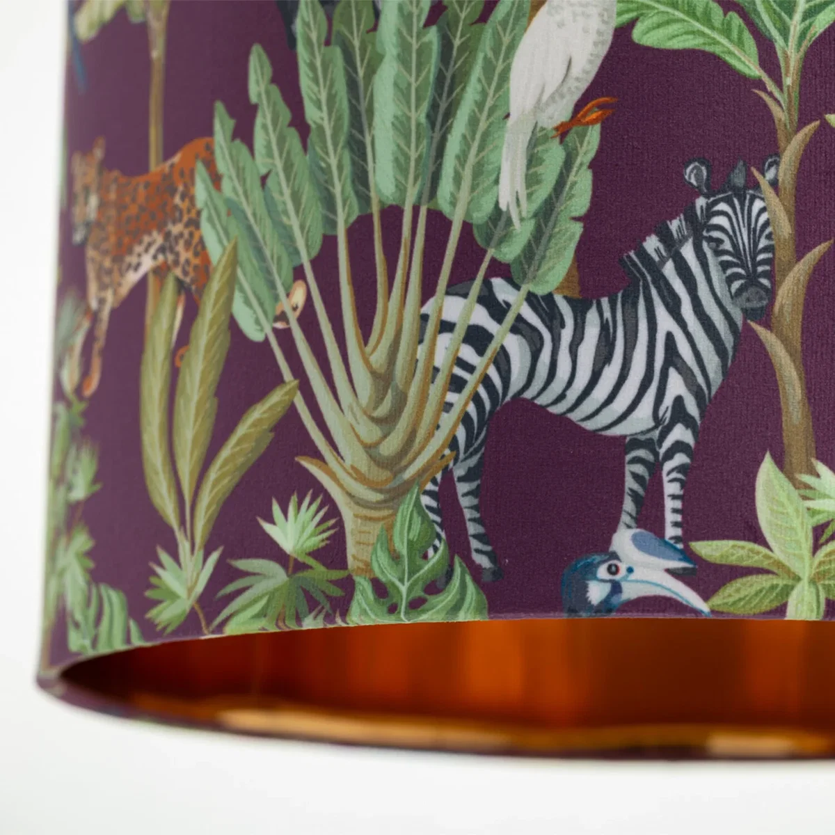 Safari Velvet Safari Design 30cm Pendant Or Table Lamp Shade - Safari – image 3