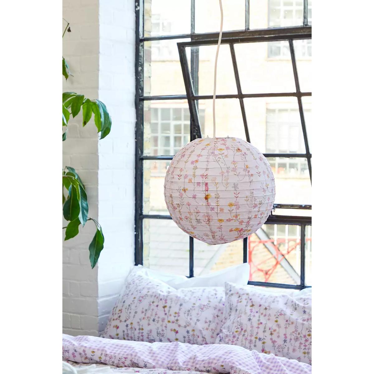 Dolly Paper Lamp Shade - Pink ALL at Urban Outfitters – image 2
