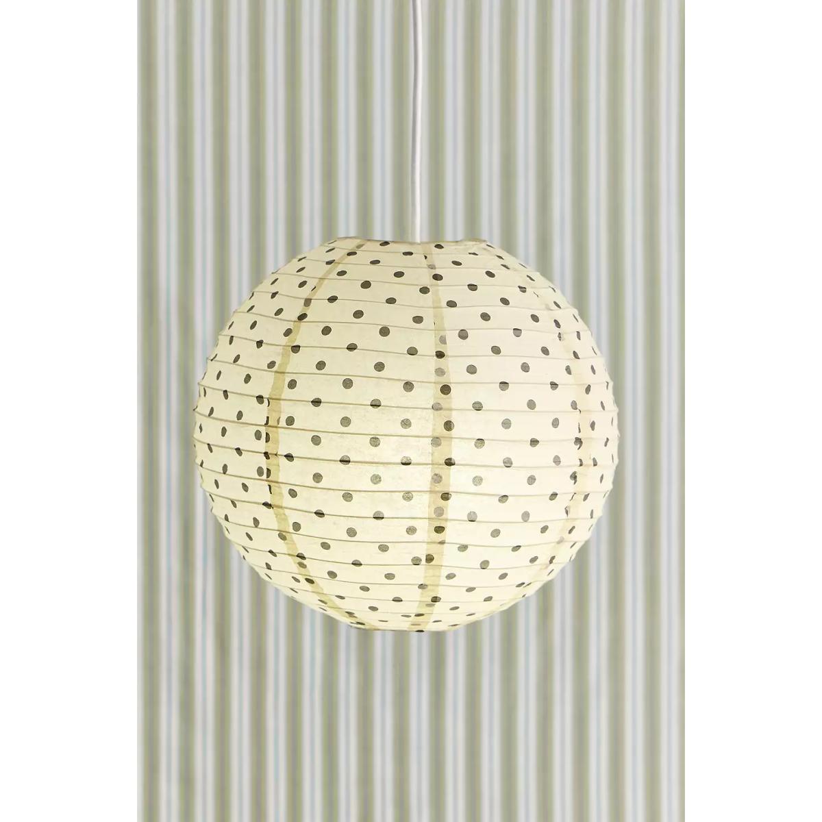 Polka Dot Lamp Shade - White ALL at Urban Outfitters – image 3