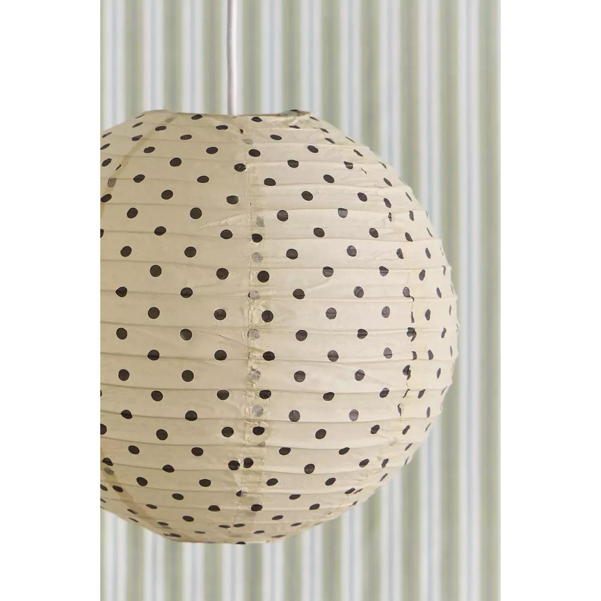 Polka Dot Lamp Shade - White ALL at Urban Outfitters – image 4