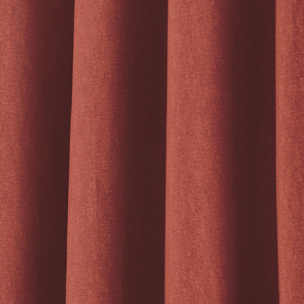 Tyla Paprika Blackout Eyelet Curtains Red – image 3